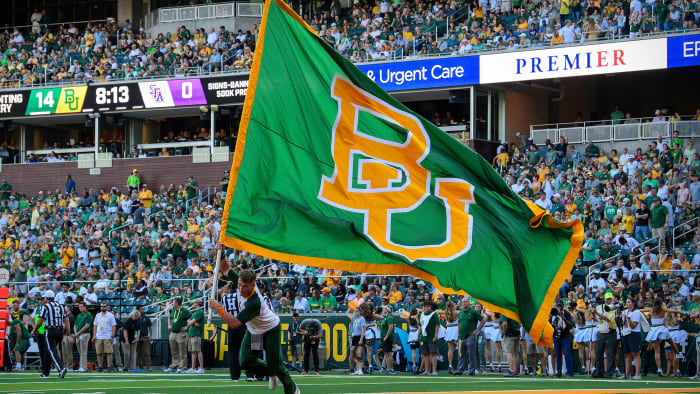 Baylor football flag